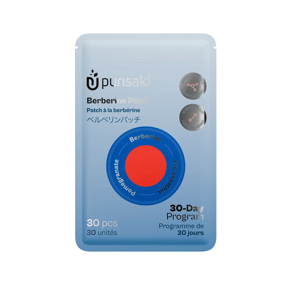 Order Purisaki Berberine Patch 30 day overnight botanical program USA