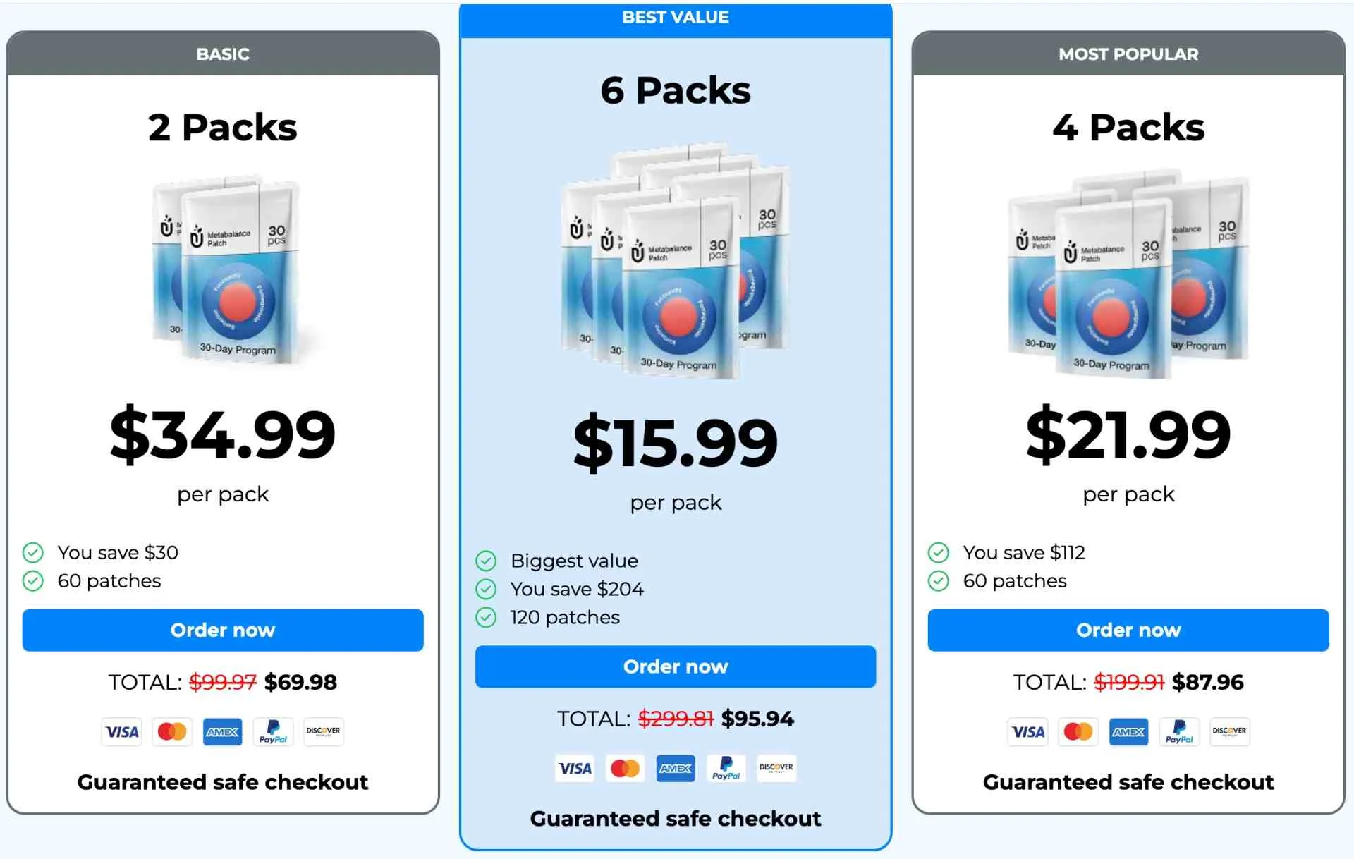 Purisaki Berberine Patch pricing packages for 30 day overnight program options